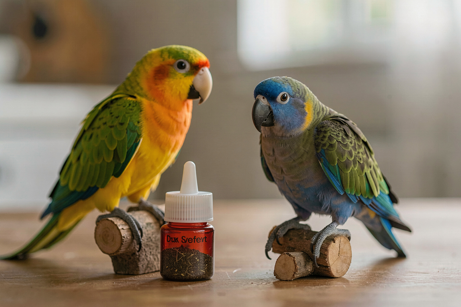 dye safety for parrot toys